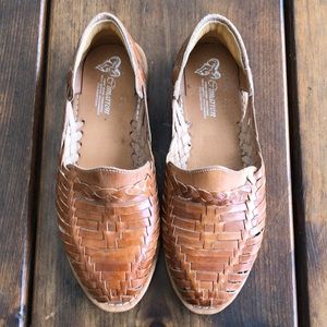 Authentic hand made leather huaraches (sandals) w7